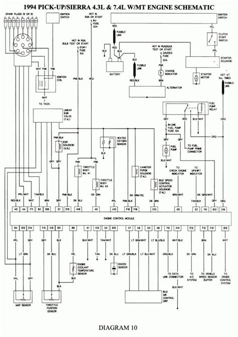 94 Gmc Wiring Diagram Schematic